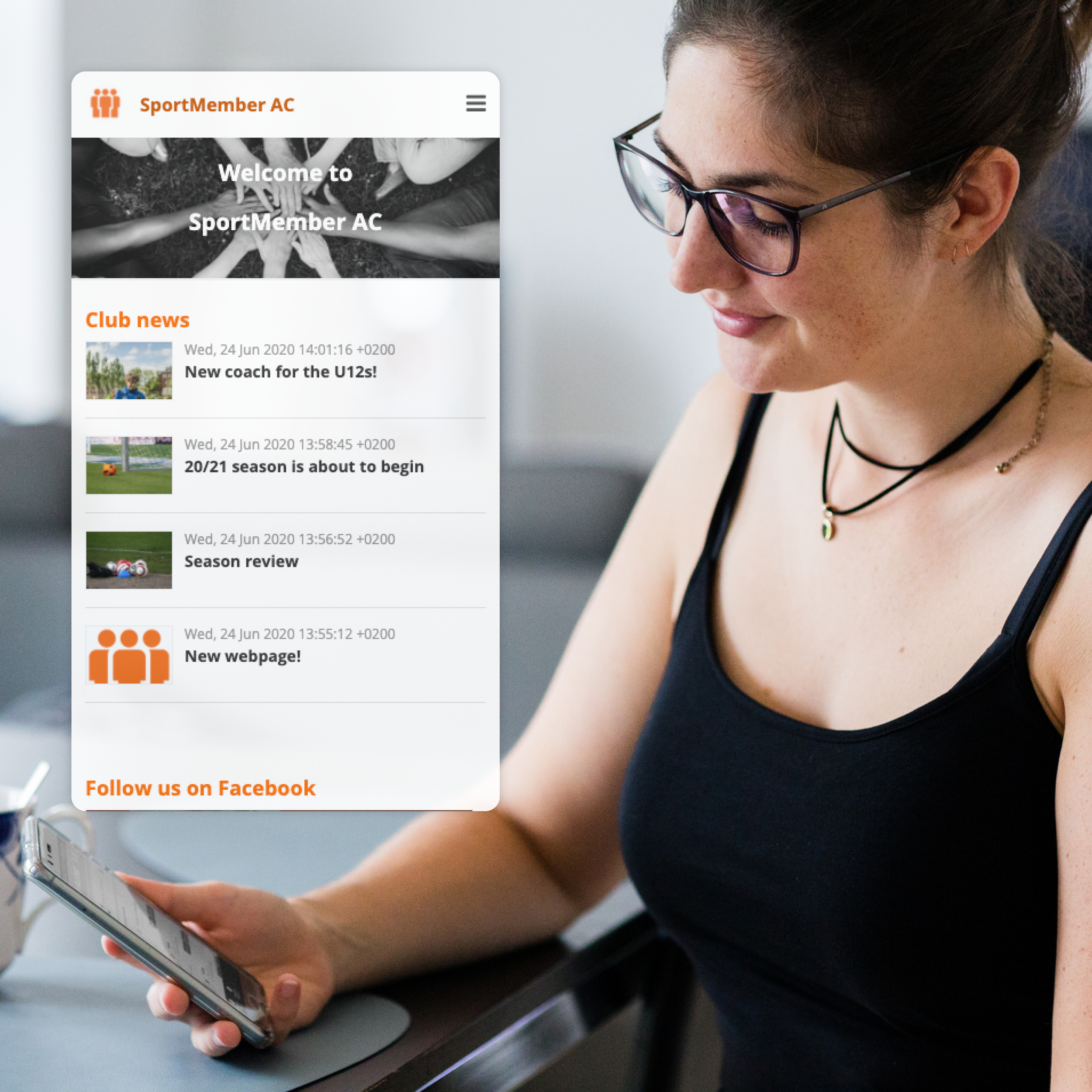 Sports Club Website Builder Sports Club Website Builder