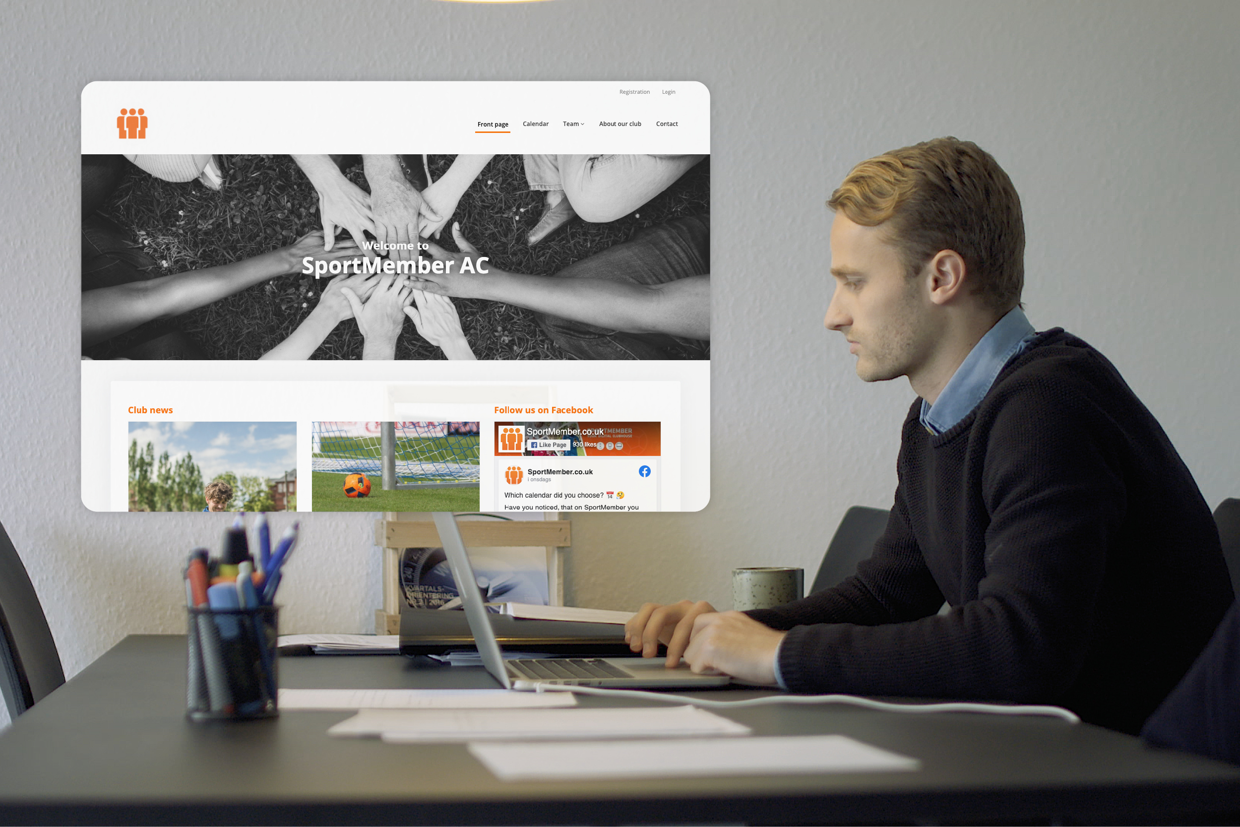 Sports Club Website Builder Sports Club Website Builder